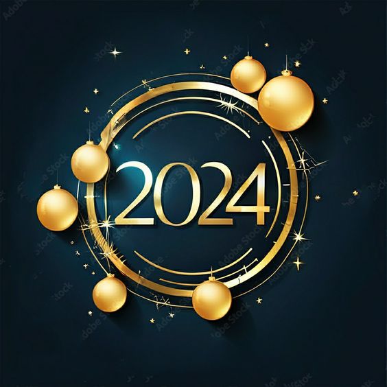 خلفيات رأس السنة الجديدة 2024