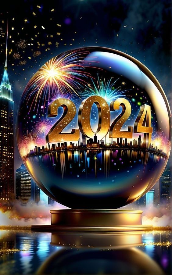 خلفيات رأس السنة الجديدة 2024