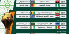 معلق مباراة مصر والكونغو الديمقراطية في دور الـ 16 من كأس أمم أفريقيا وجميع القنوات الناقلة