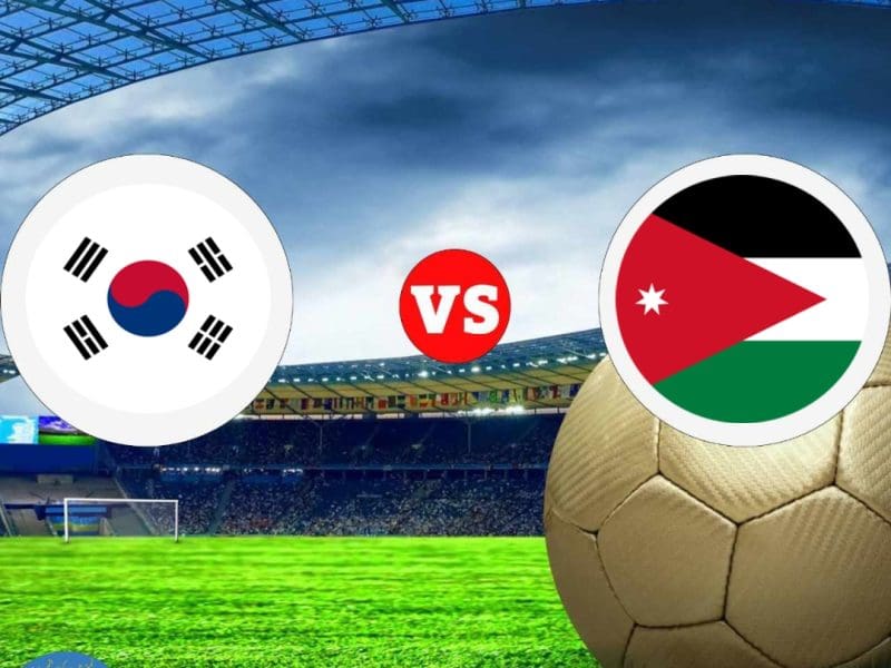 معلق مباراة الأردن وكوريا الجنوبية