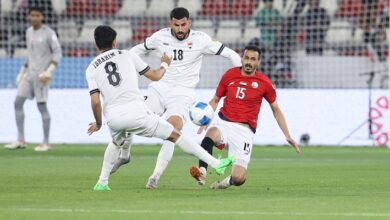 أيمن حسين يقود منتخب العراق لتجاوز اليمن فى خليجي 26 بهدف وحيد