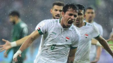 معلق مباراة العراق والسعودية