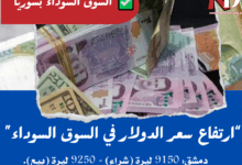 سعر الدولار في سوريا اليوم الثلاثاء 3 يونيو 2025 بالسوق السوداء و البنوك