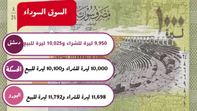 سعر الدولار في سوريا اليوم الأحد 7 يوليو 2025