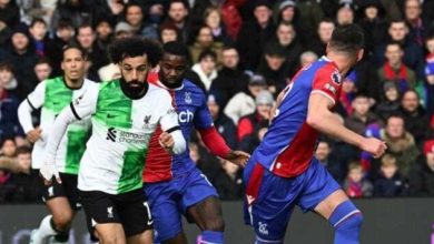 موعد مباراة ليفربول ضد كريستال بالاس في الدوري الإنجليزي
