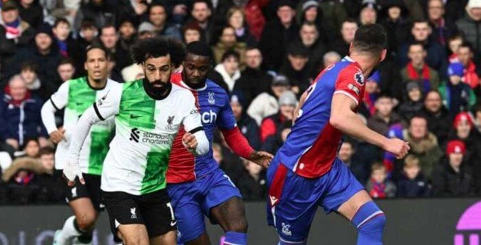 موعد مباراة ليفربول ضد كريستال بالاس في الدوري الإنجليزي