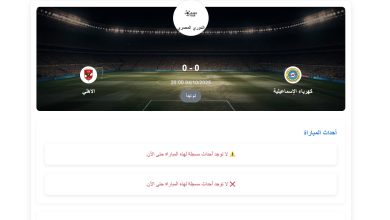 تشكيلة الأهلي أمام كهرباء الإسماعيلية