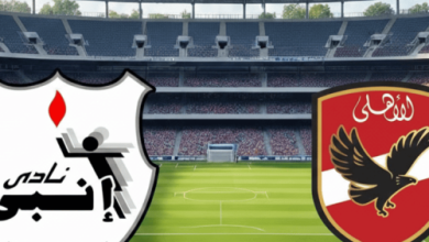 معلق مباراة الاهلى وانبي اليوم